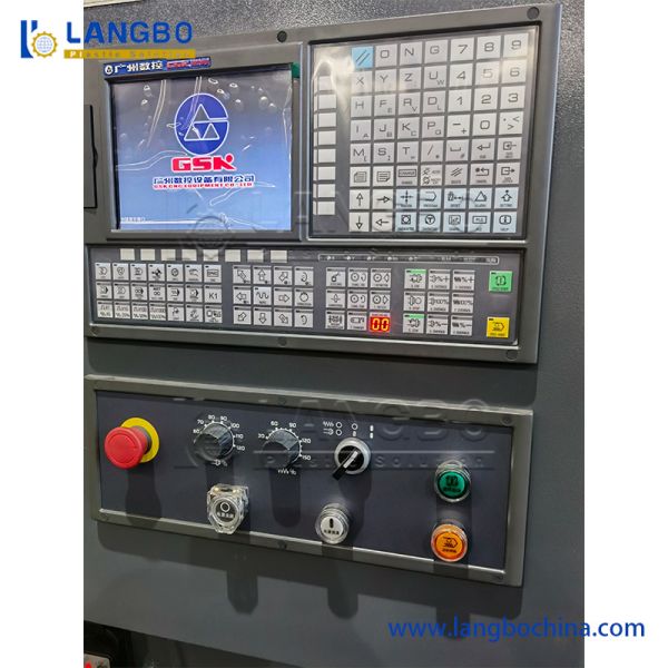 Automatic PVC PE Plastic Pipe Thread Cutting Machine Threading Machine