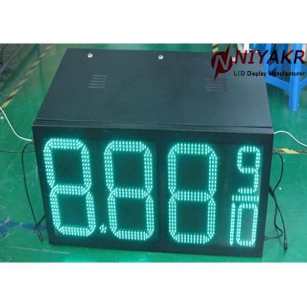 Красная зеленая белая газовая цена СИД цвета подписывает 8