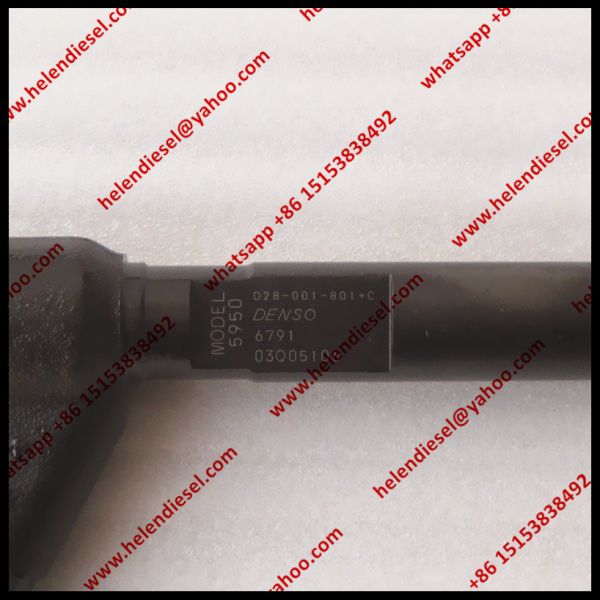 DENSO Genuine diesel injector 095000-6790, 095000-6791, 095000-5950 for SDEC Truck D28-001-801, D28-001-801+C ,D28001801