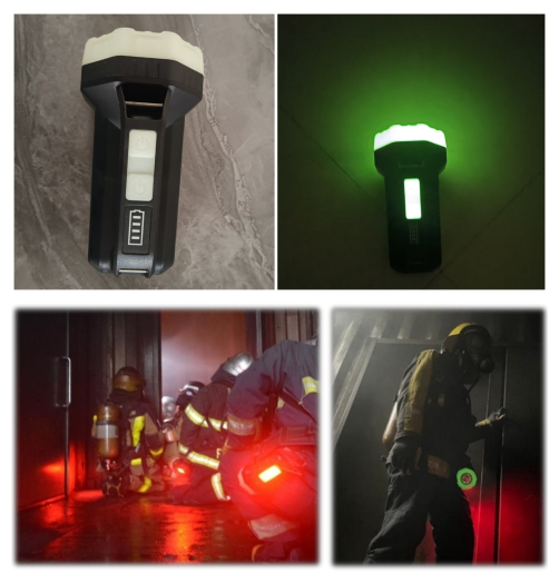 Rechargeable Night - Glow Handheld Searchlight Firefighting Rescue IP66 Waterproof