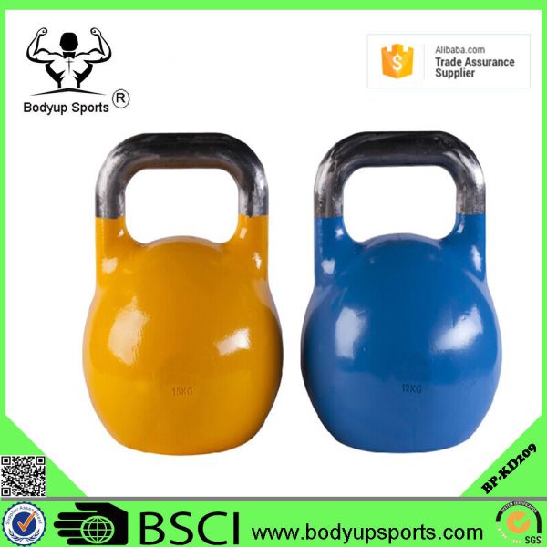 Steel Kettle Gym Equipment , 36 Kg Kettlebell For Sports Competition