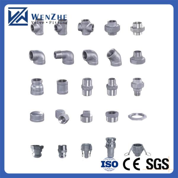 Stainless Steel NPT DIN BSP Male Threaded Nipples 1/8-4 for Equal Pipe Fittings