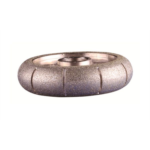 Slotting Electroplated Ceramic Grinding Wheel 140mm Dry Use