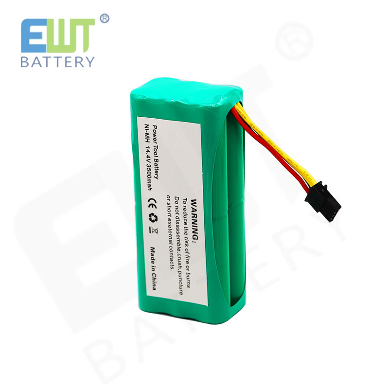 EWT Ni-MH 14.4V 3500mAh Battery Pack for Consumer Electronics Toys Home Appliances & Power Tools-1000 Cycle Life