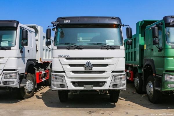 Dump Truck Tipper Sinotruk HOWO-7 375hp 6X4 6.8m Rear Camera 360° Hot Used Boutique Cars