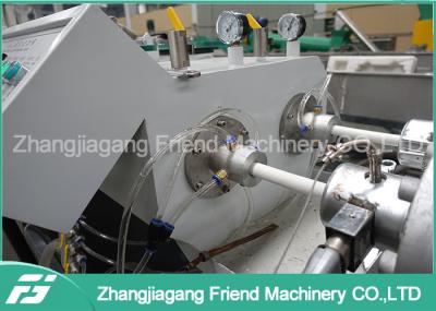 PLC Control Electric Pvc Pipe Making Machine , Pipe Extrusion Equipment