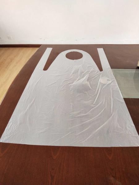 Biodegradable Disposable Oil Proof Soft Plastic Aprons