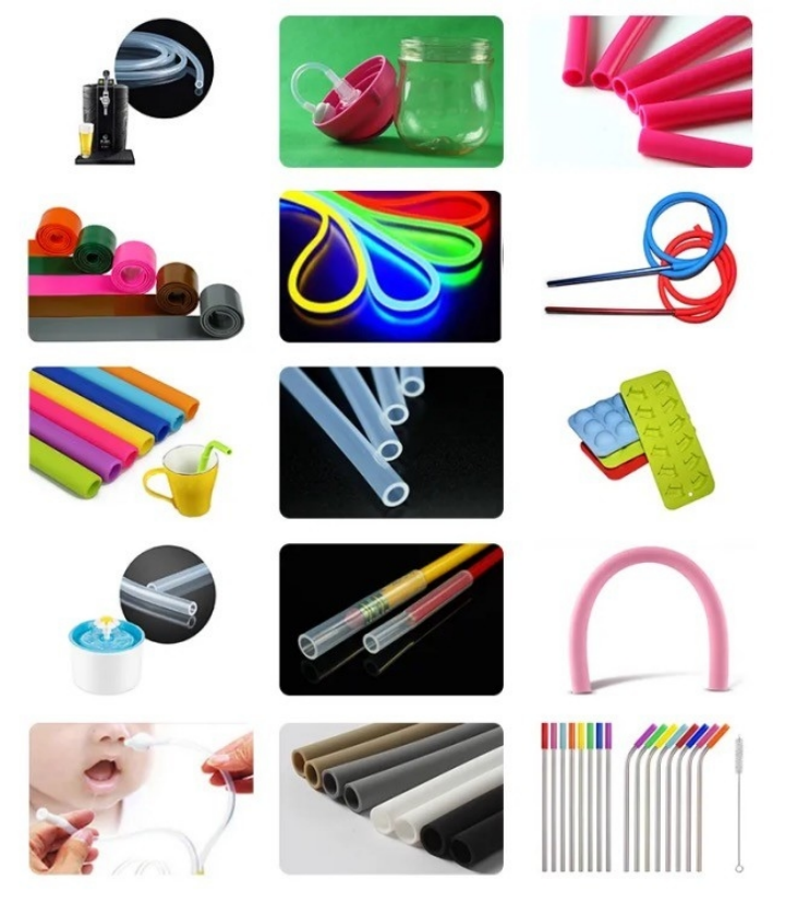 OEM Medical Injection Tube Silicone Rubber Medical Elastic Tubing