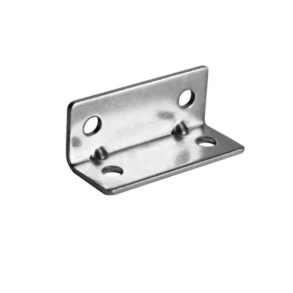 Modern Design Zinc Plating Steel L-shaped Shelf Brackets for Furniture Joint Support