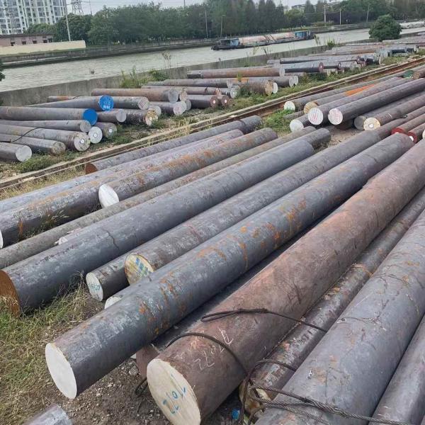 DIN1.7147  SAE5120  20MnCr5 Annealed Steel Round Bar  50mm With Black Grinded Peeled Rough Polished