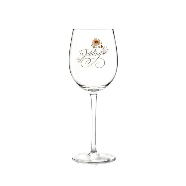 Vidros de vinho personalizados do estilo do cálice dos presentes, boa vinda do ODM do vidro de vinho do dia de mães