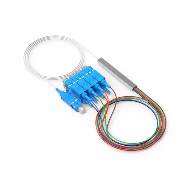 16 кабель Splitter 0.9mm Plc sc upc Splitter 1*16 стекловолокна пути G657A1 для совместная близкой