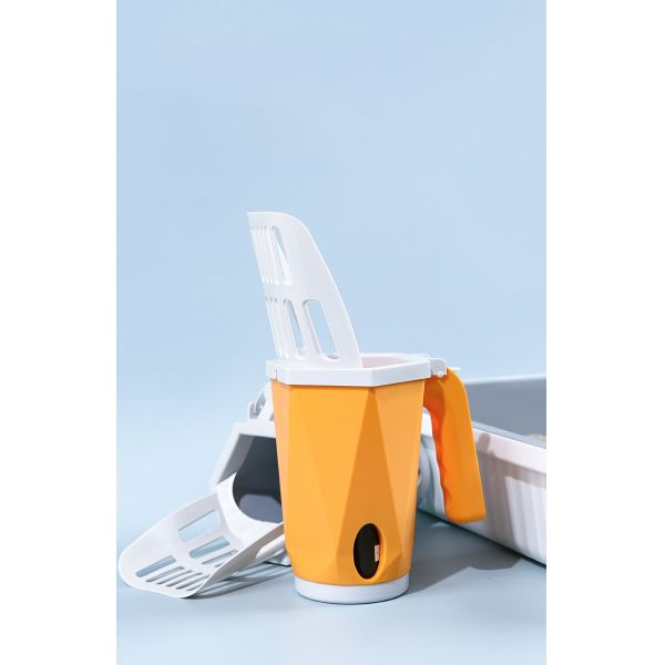 Detachable Integrated Cat Shovel Self Cleaning Integrated Litter Scoop