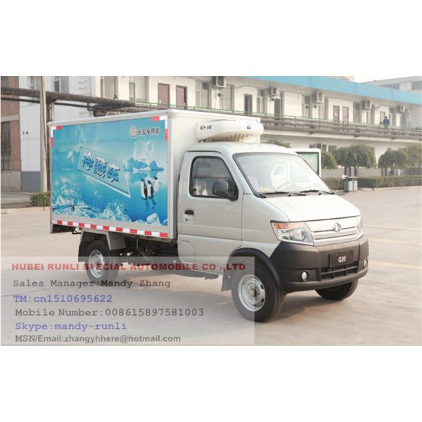 Camión frigorífico 4x2 con caja refrigerada de 500KG-1000KG, Euro 4