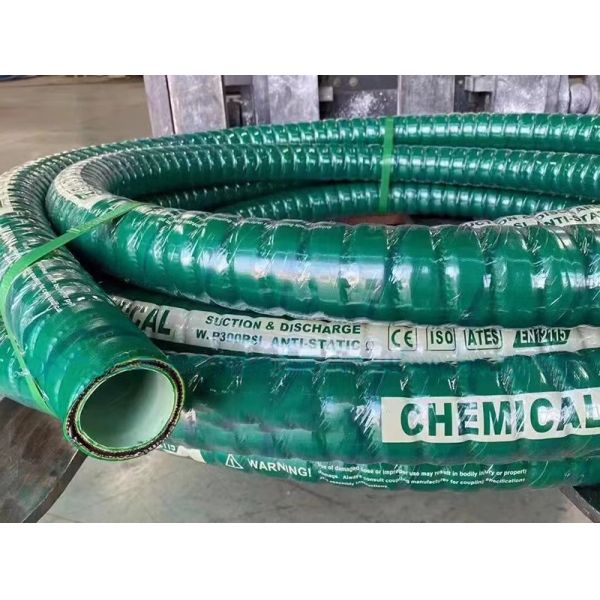 Corrugated Epdm Phosphoric Acid Hose for Chemical Discharge Delivery