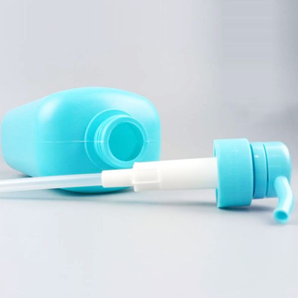 Plastic Split Light Proof 750ml Shower Gel Bottle With Press Pump