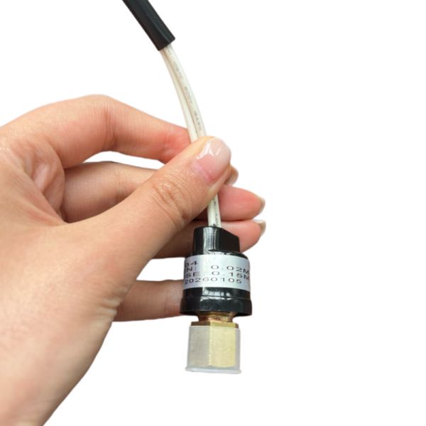 R404a Refrigerant Low Pressure Control Switch with 0.02MPa Open and 0.15MPa Close for Under-pressure Protection in HVAC Systems