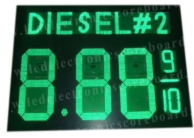 Highway Service Station Digital Gas Price Signs 900mm X 1200mm X 100mm