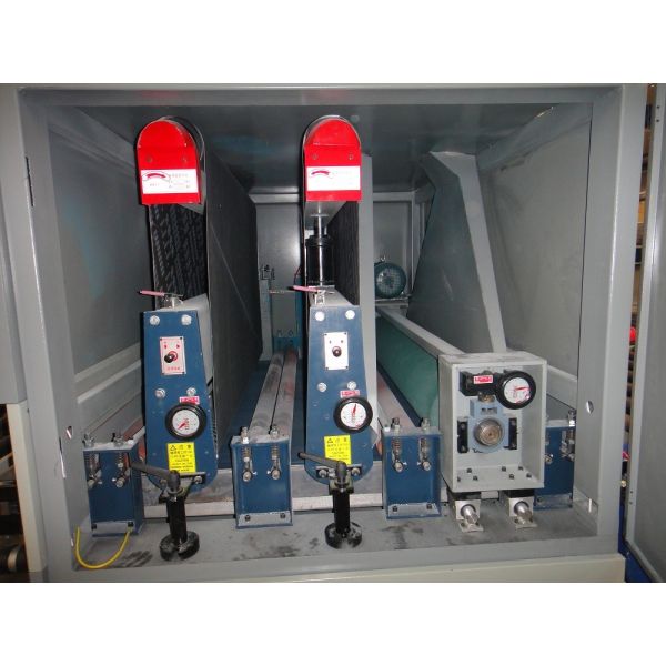 Customized Deburring Metal Machine , Small Footprint Wide Band Sander