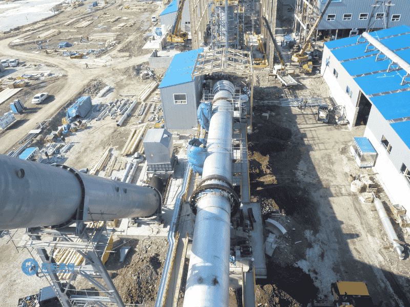 Continuous Automatic Rotary Kiln Calcination With PID Temperature Control