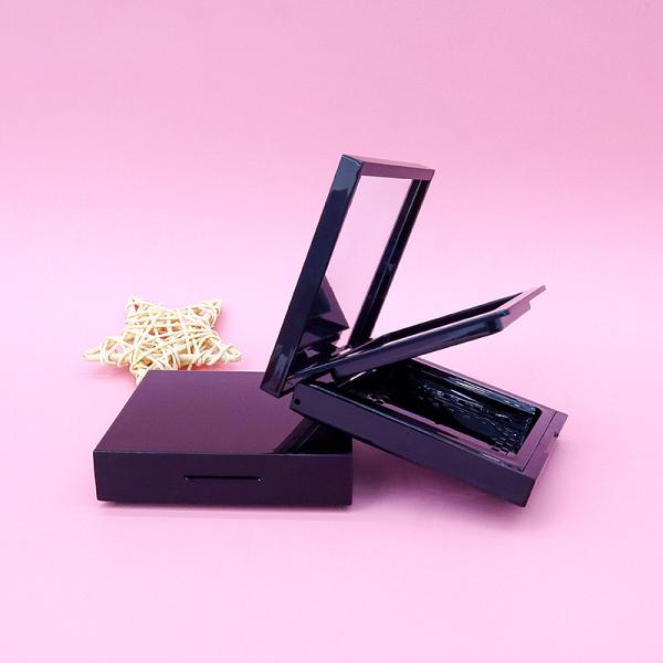 Customized Cosmetic packaging for Double-layer powder compact with ABS material and custom processing