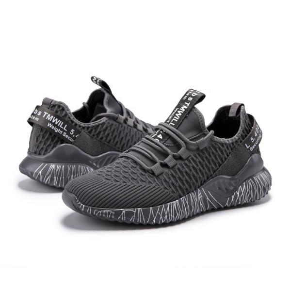 Stereo Printed Mens Breathable Running Shoes Coconut Mens Sport Trainers