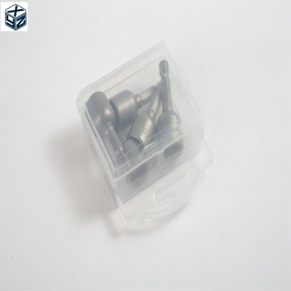 12mm*48mm*5PC CRV Magnetic Nbut Driver Set with Natural Finish and 1/4in Drive Size