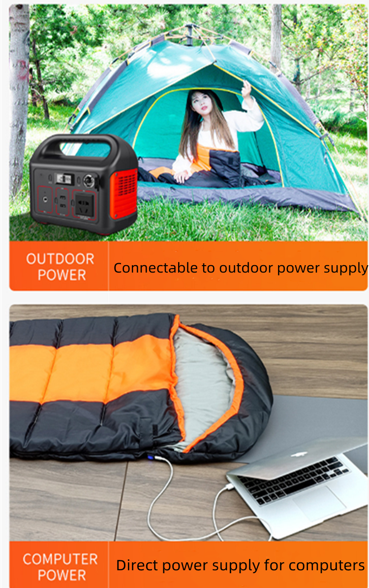 190T Polyester Taffeta Rechargeable Heated Camping Electric Sleeping Bag
