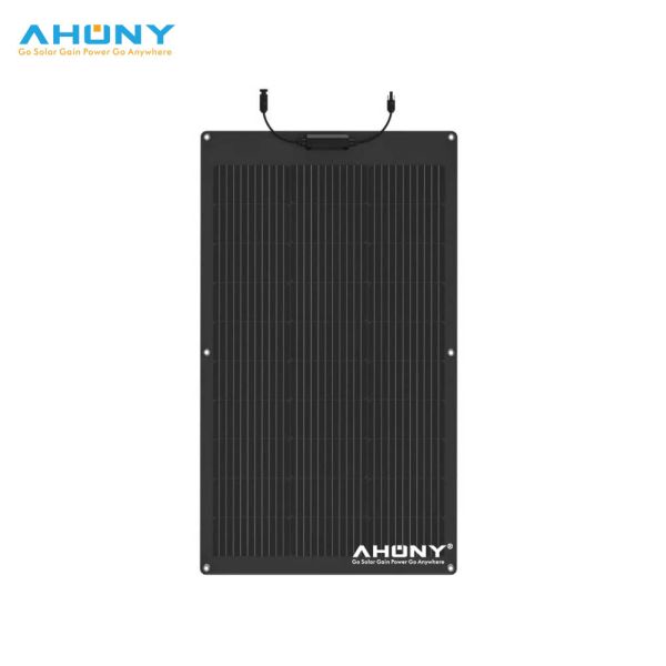 OEM 10BB painel solar semi-flexível 100w telhado RV painéis fotovoltaicos leves