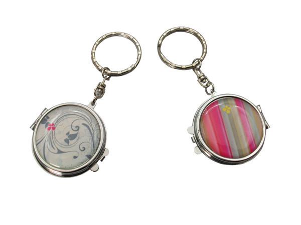 keychain pocket mirror