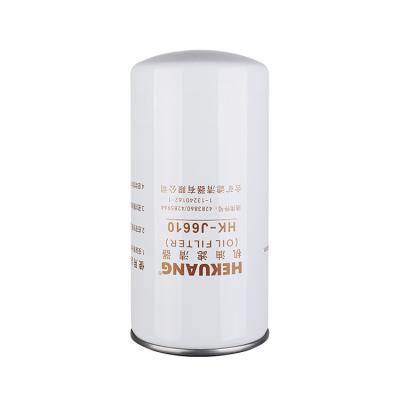 HEKUANG Filtro de óleo J6610 Filtros de óleo lubrificante automotivo para máquinas de construção