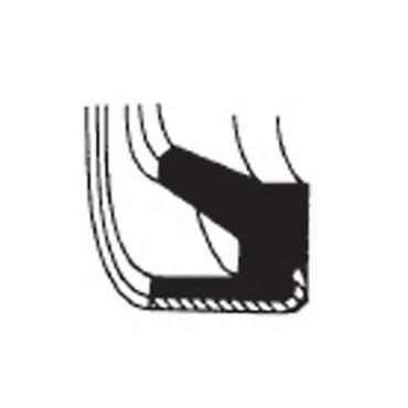 CA3J4460 3J-4460 3J4460 Dust Seal Type A-Single lip wiper ring for C-A-T