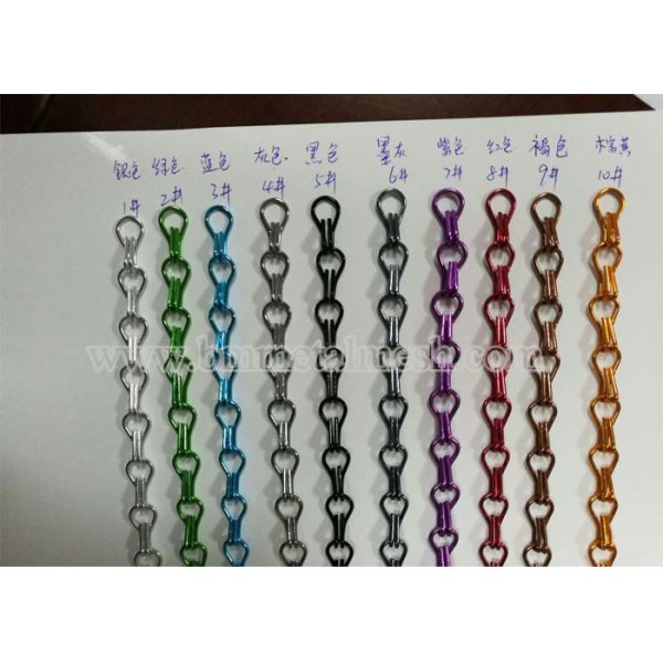 Building Decoration Aluminum Chain Link Curtain/ Fly Screens