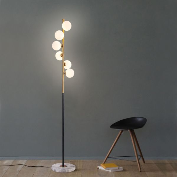 Modern LED living room standing luminaires Nordic lights bedside floor lamps for living room(WH-MFL-33)