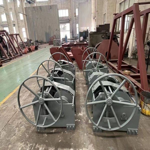 рука 20kn 30kn 40kn 100kn ручная вытягивая ворот для палубы анкера шлюпки/корабля