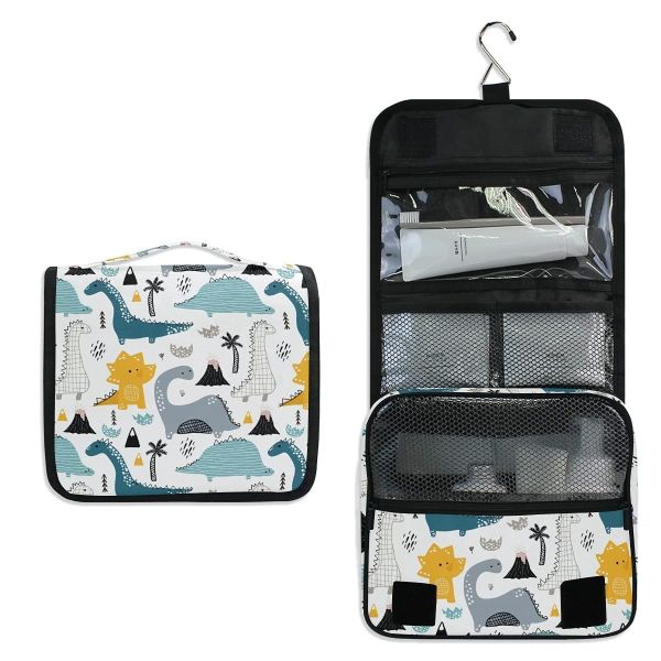 Storage Hanging Travel Toiletry Cosmetic Bag Organizer Shockproof For Men Women