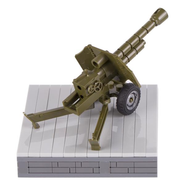 WW2 military weapon mini figures accessories artillery plastic building blocks toys