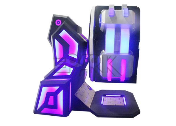 Leather Seat Vertical 360 Degree Dynamic Rotation 9D VR Diamond Virtual Simulation