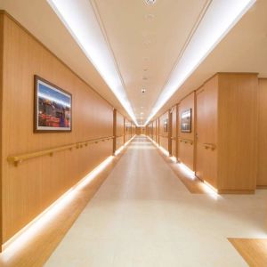 Благородный ореховый плоский ламинированный стенный панель, звукозащитные панели для стен