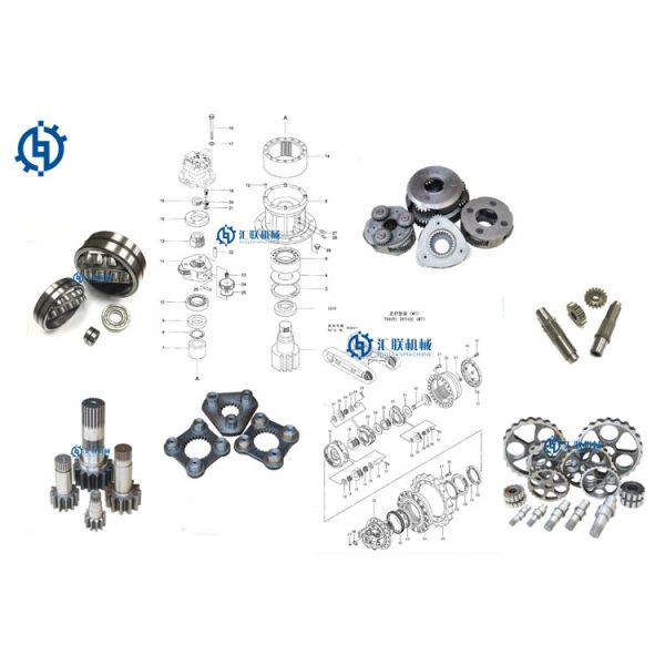 Réducteur matériel d'oscillation de moteur de Final Drive Parts d'excavatrice de