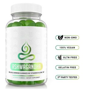 Triple Action Ashwagandha Gummies With Zinc And Vitamin D For Mood Support 60