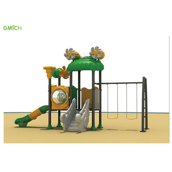 High Durability Playsafe Swing Set Beach Playground Equipment