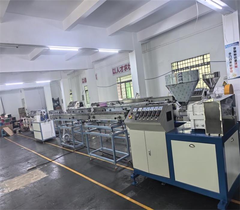 PFE-50D Automatic Two Head Rewinding PVC Plastic Filament Extrusion Machine Low Price PVC Plastic Filament Extrusion Machines