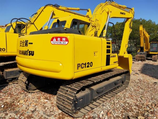                  Komatsu Excavator PC120-6 High Quality on Promotion, Used Origin Japan Track Digger Komatsu PC35 PC40 PC55 PC100 PC200 PC220 Hot Sale             