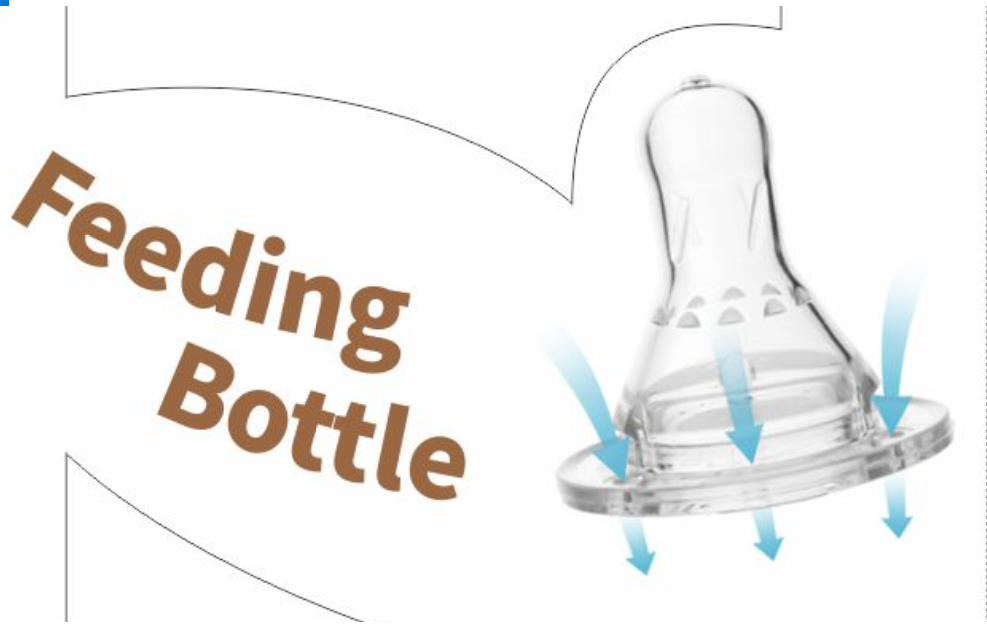 Classic Transparent Baby Silicone Nipple Phthalates Free