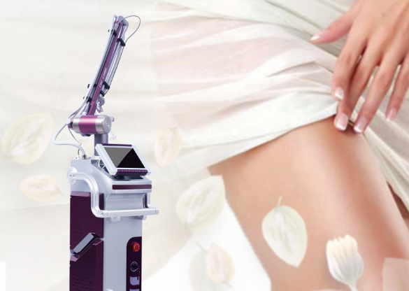 Professional Skin Tightening Machine , Laser Scar Removal Machine Aiming Beam Adjustable