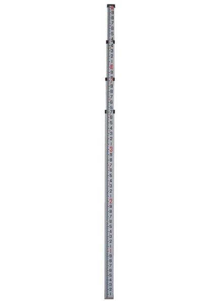 ALS Serial Alum. / Fiber Glass Telescopic 3m-3 /3m-5 / 4m-4/ 4m-6/ 5m-5 /7m-5 Sec. Levelling Staffs  for Auto levels