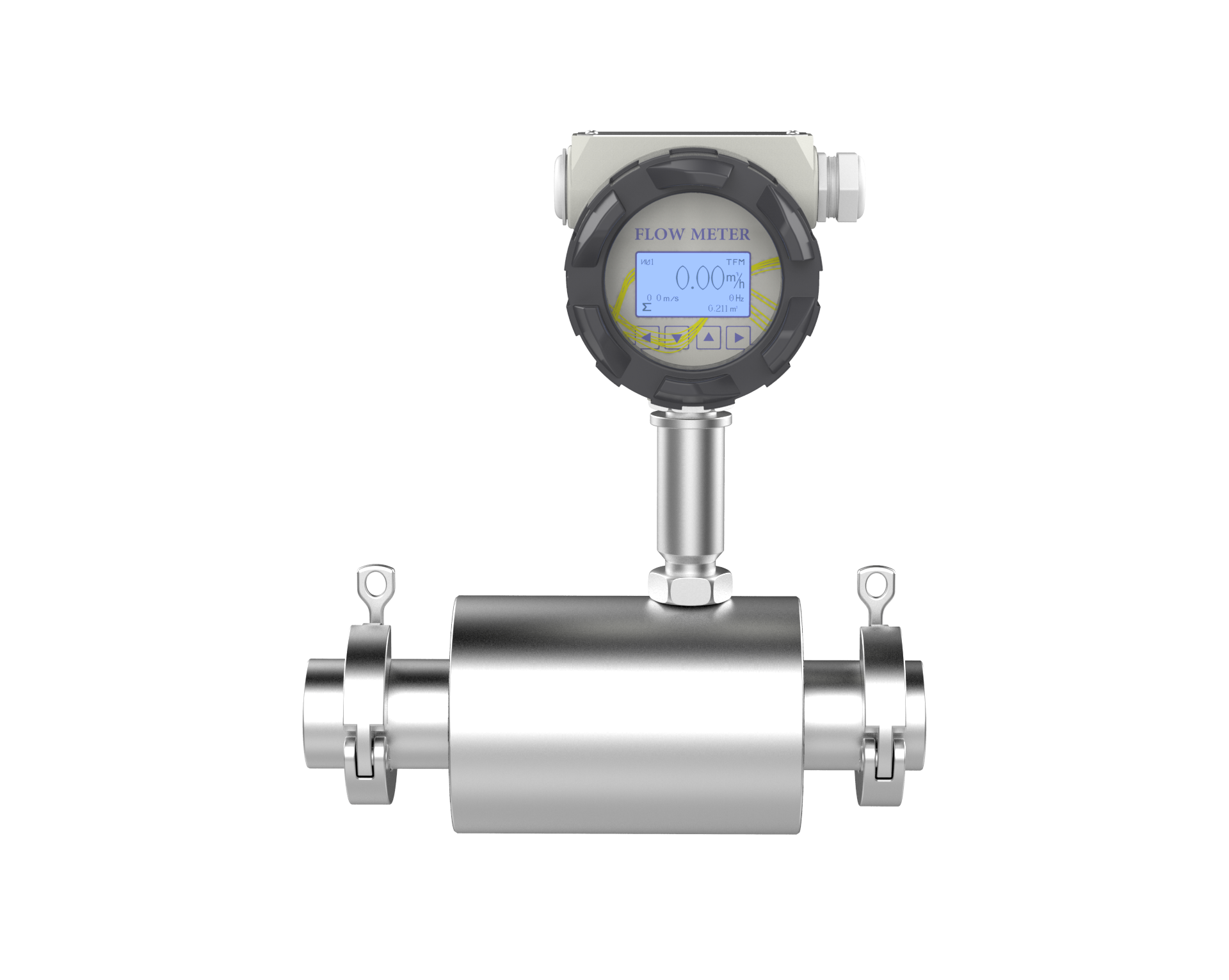 Sanitary Clamp Type Turbine Flow Meter