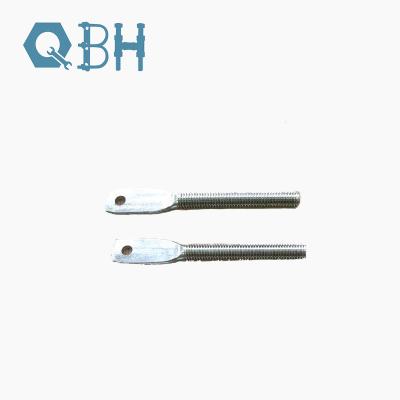 Non Standard Stainless Steel Anchor Bolt Threaded Rod Flat Head With Hole