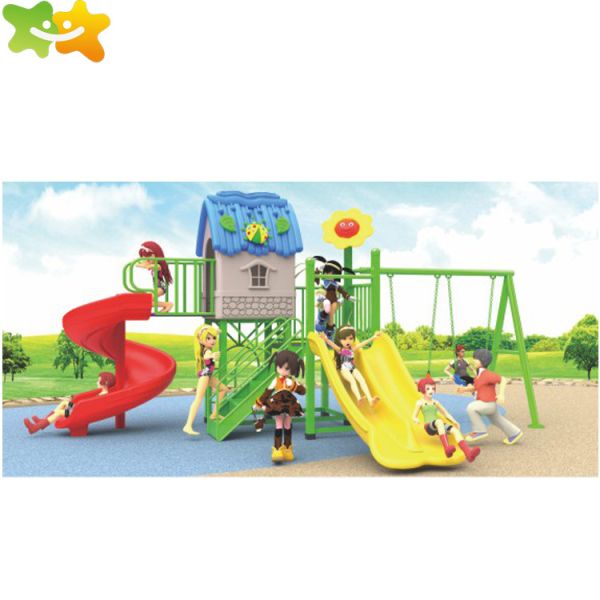 Customized Size Amusement Park Children Toys Garden Playground Slide
